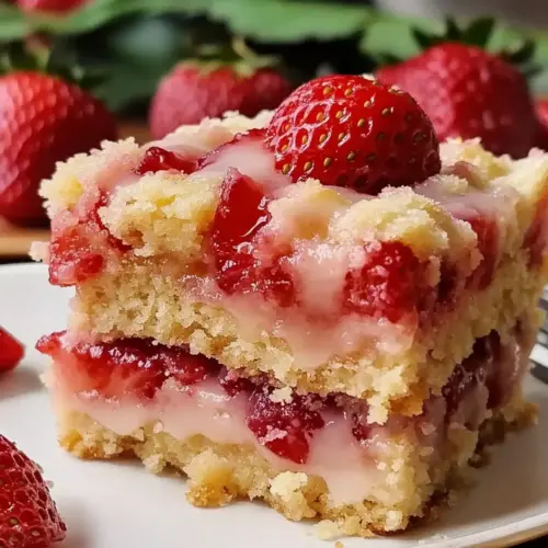 Strawberry Shortcake Bars