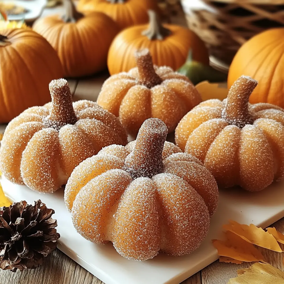 Vegan Pumpkin Spice Doughnuts