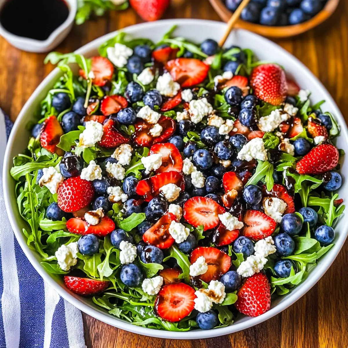 Arugula Salad with Berries