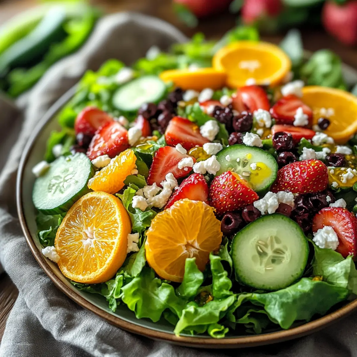 Bright Spring Salad with Citrus Vinaigrette