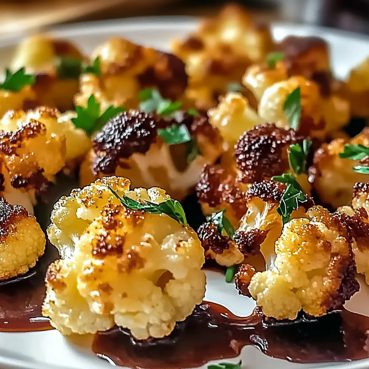 Crispy Roasted Cauliflower