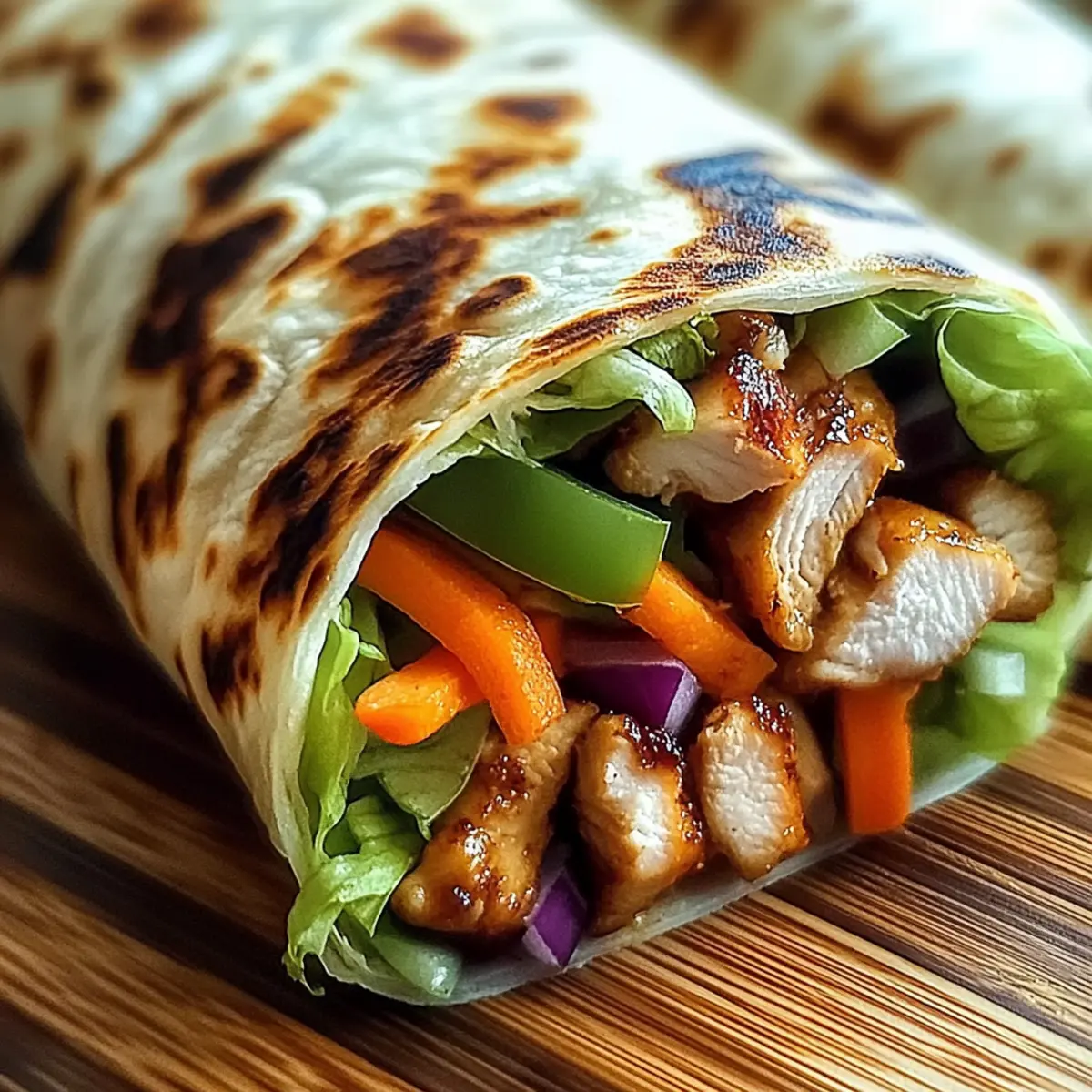 Teriyaki Chicken Wrap