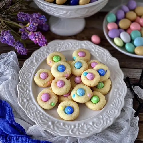 Easter Bunny Button Cookies