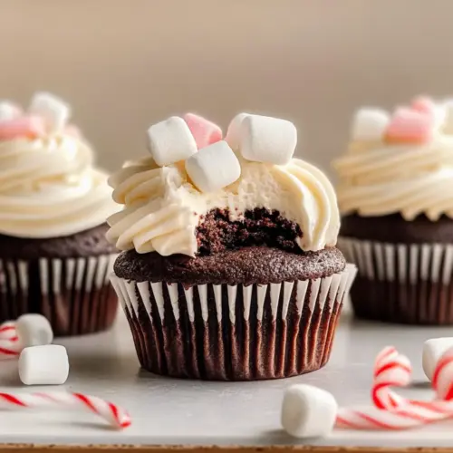 Hot Chocolate Cupcakes