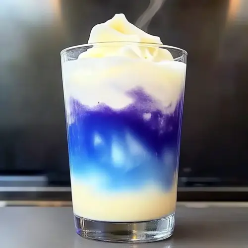 Iced Blue Tea Latte
