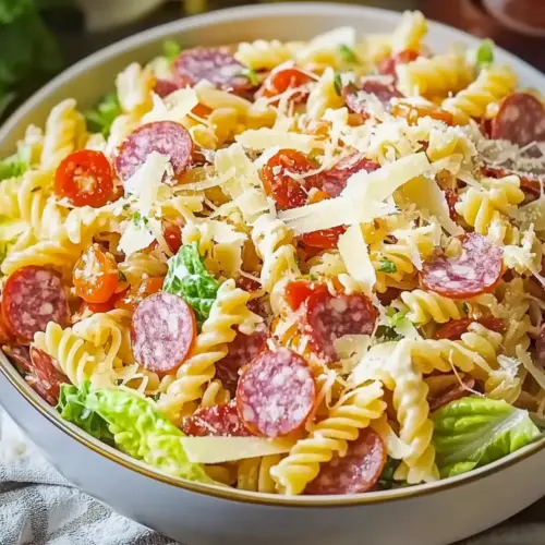 Italian Grinder Pasta Salad