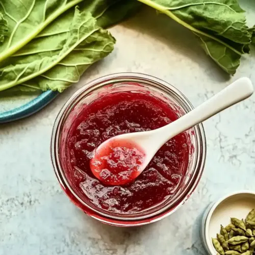 Maple Rhubarb Jam