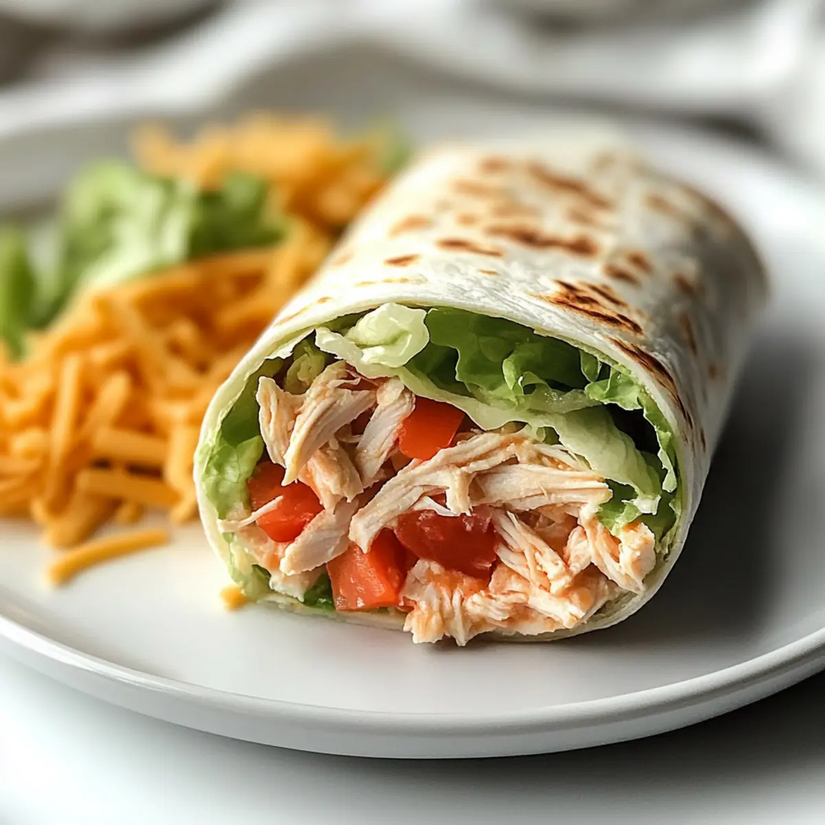 Rotisserie Chicken Wraps