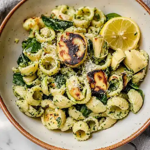 Lemon Basil Pasta Salad