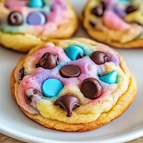 Easter Chocolate Chip Cookies