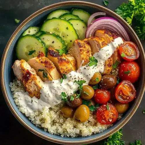 Mediterranean Chicken Bowl