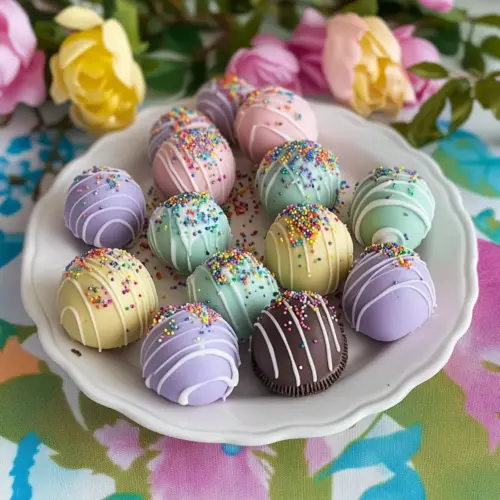 Easter Egg Oreo Balls