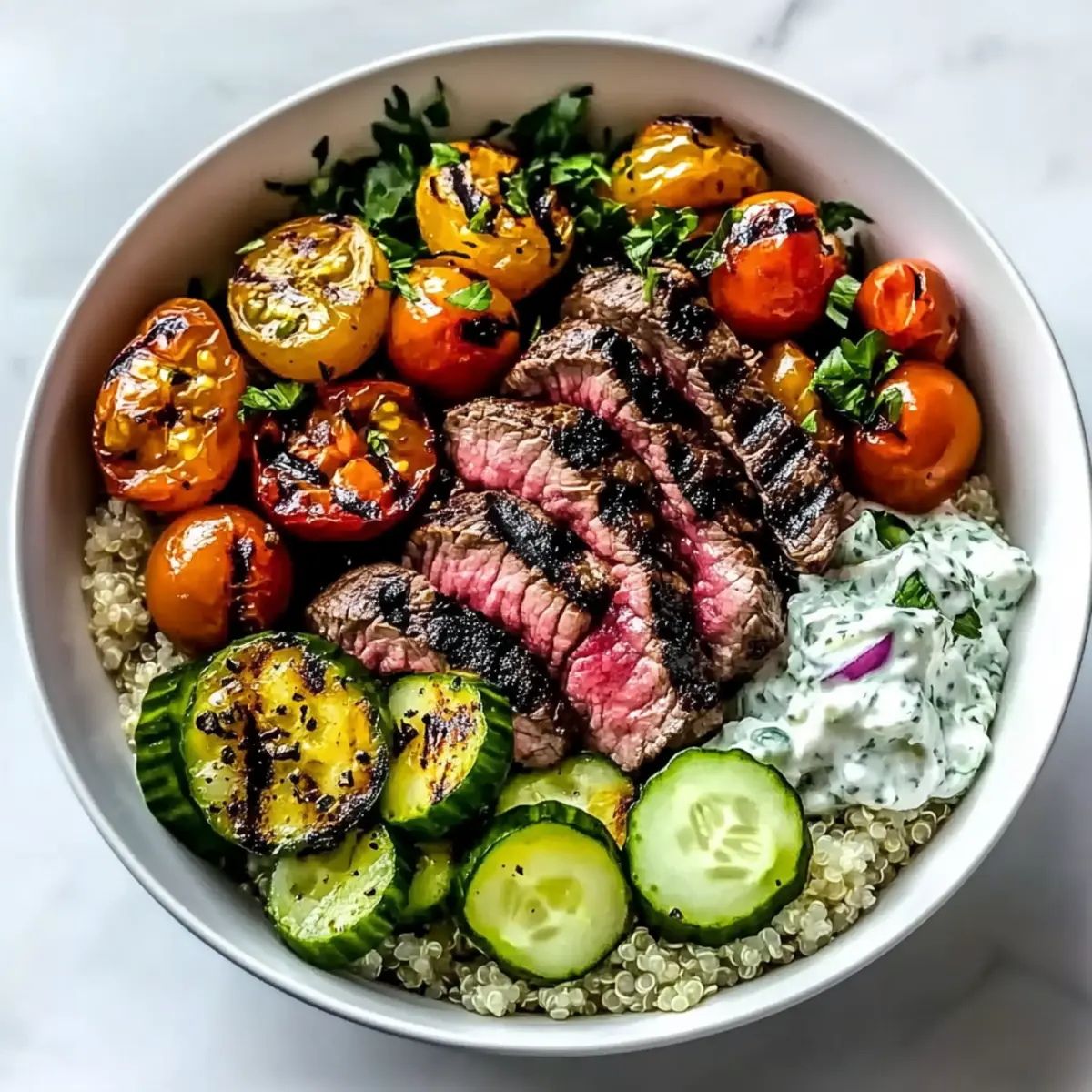Mediterranean Steak Bowl