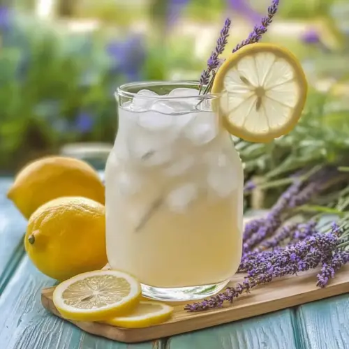 Coconut Lavender Lemonade Mocktail