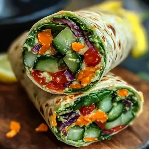 Vegan Veggie Wraps