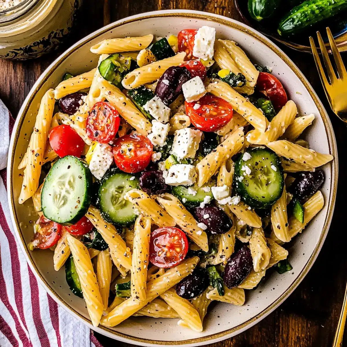 Mediterranean Pasta Salad
