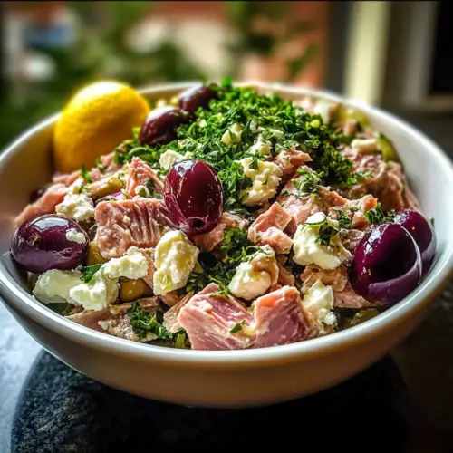 Mediterranean Tuna Salad