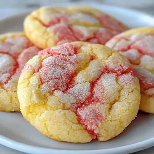 Strawberry Lemonade Cookies