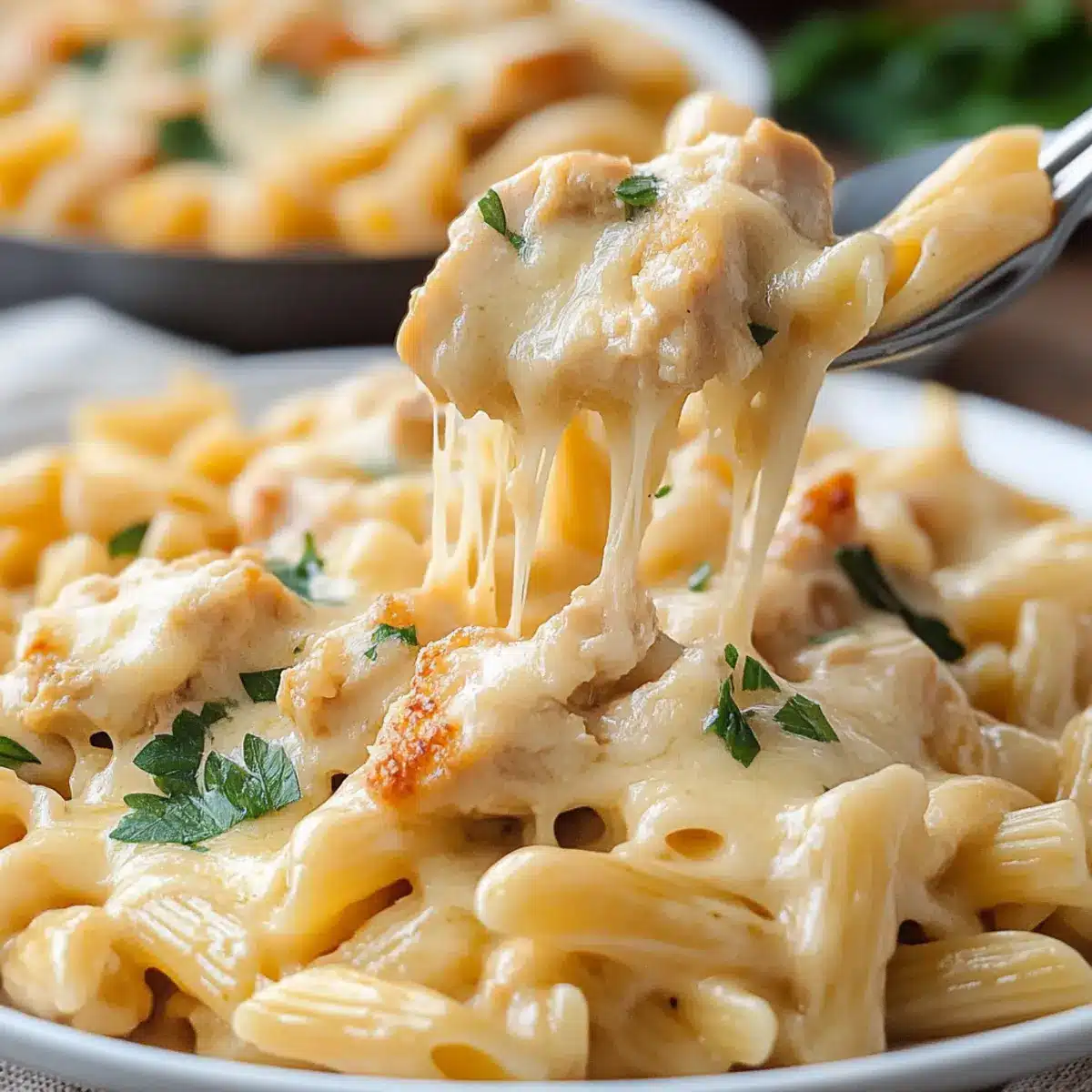Cheesy Chicken Pasta