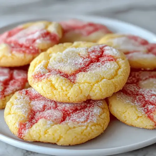 Strawberry Lemonade Cookies