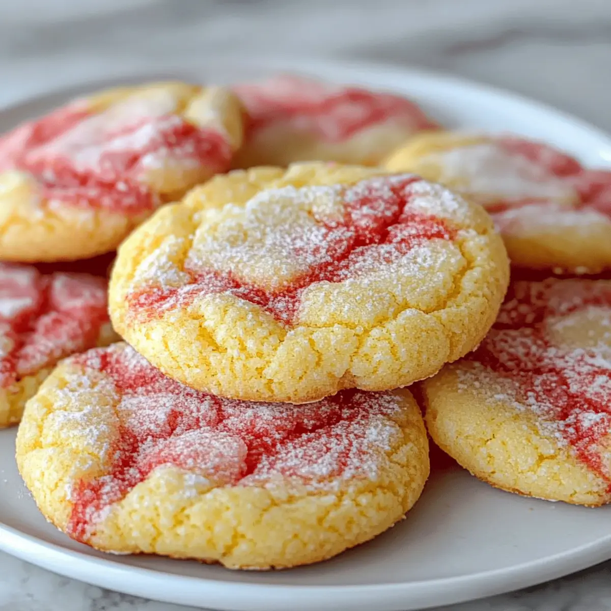 Strawberry Lemonade Cookies