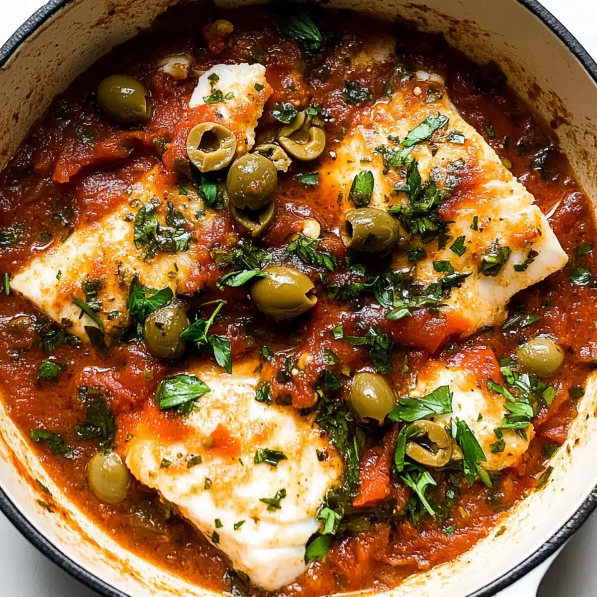 Fish Puttanesca