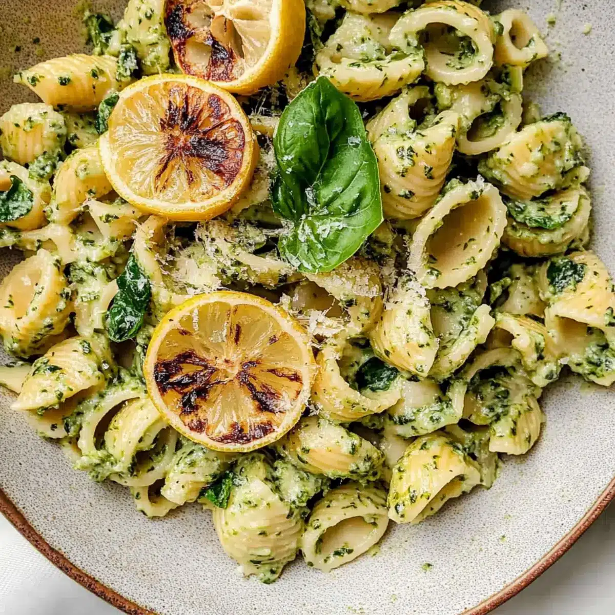 Lemon Basil Pasta Salad