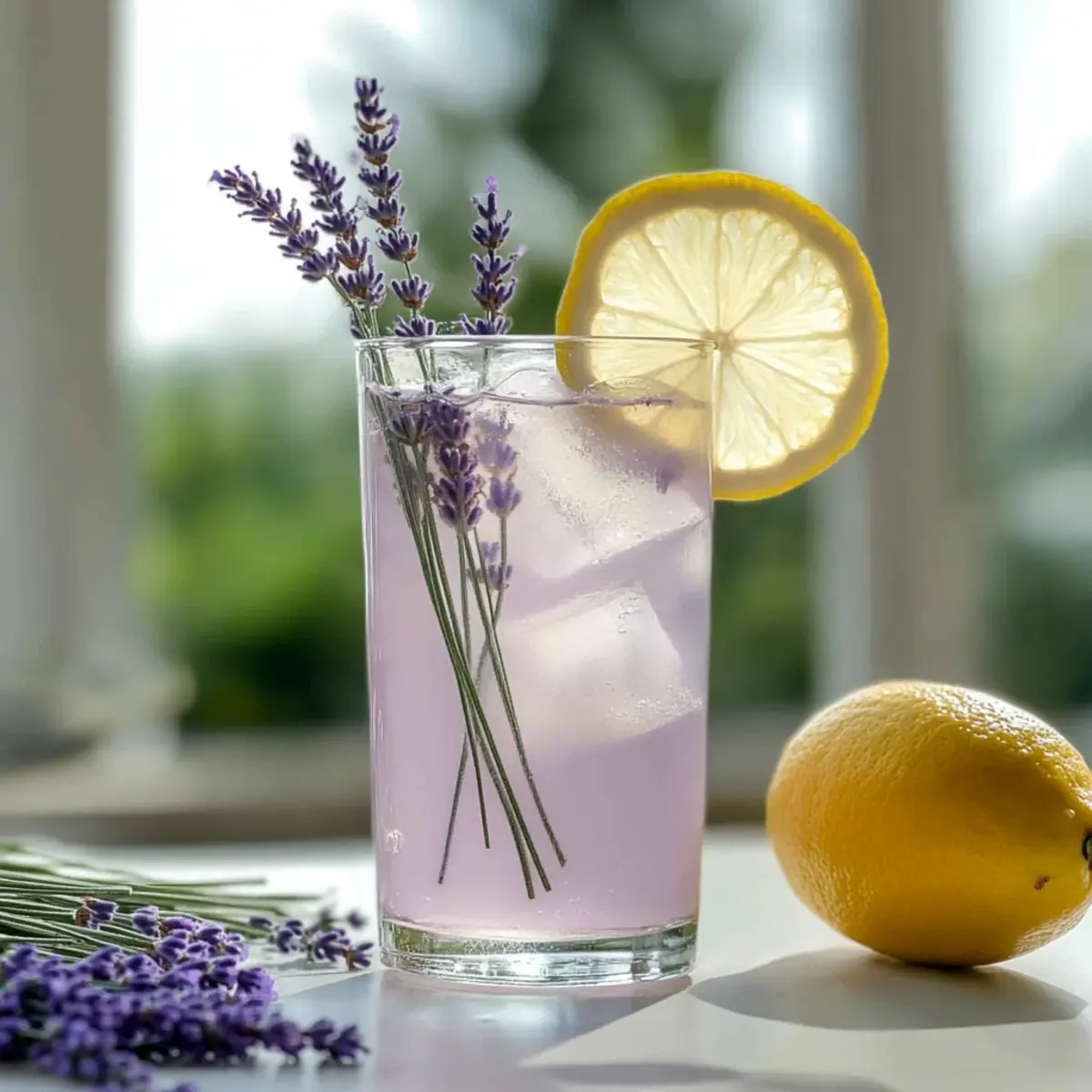 Lavender Lemonade Refresher