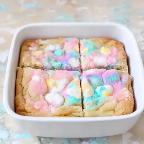 Easter Peeps Sugar Cookie Bars