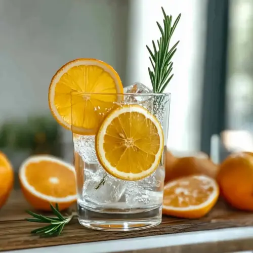 Rosemary Citrus Spritz Mocktail