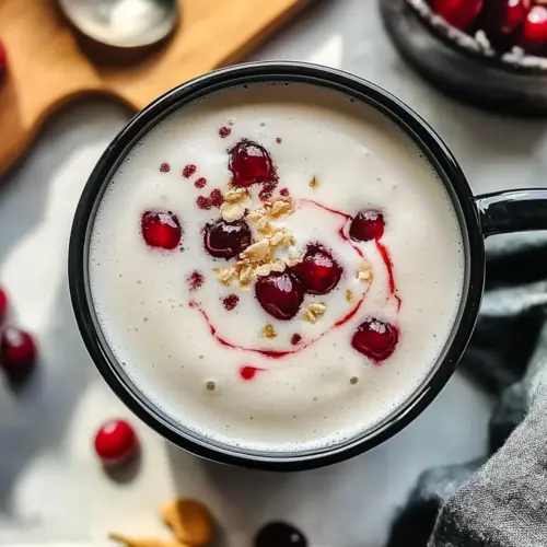 Cherry Vanilla Tea Latte