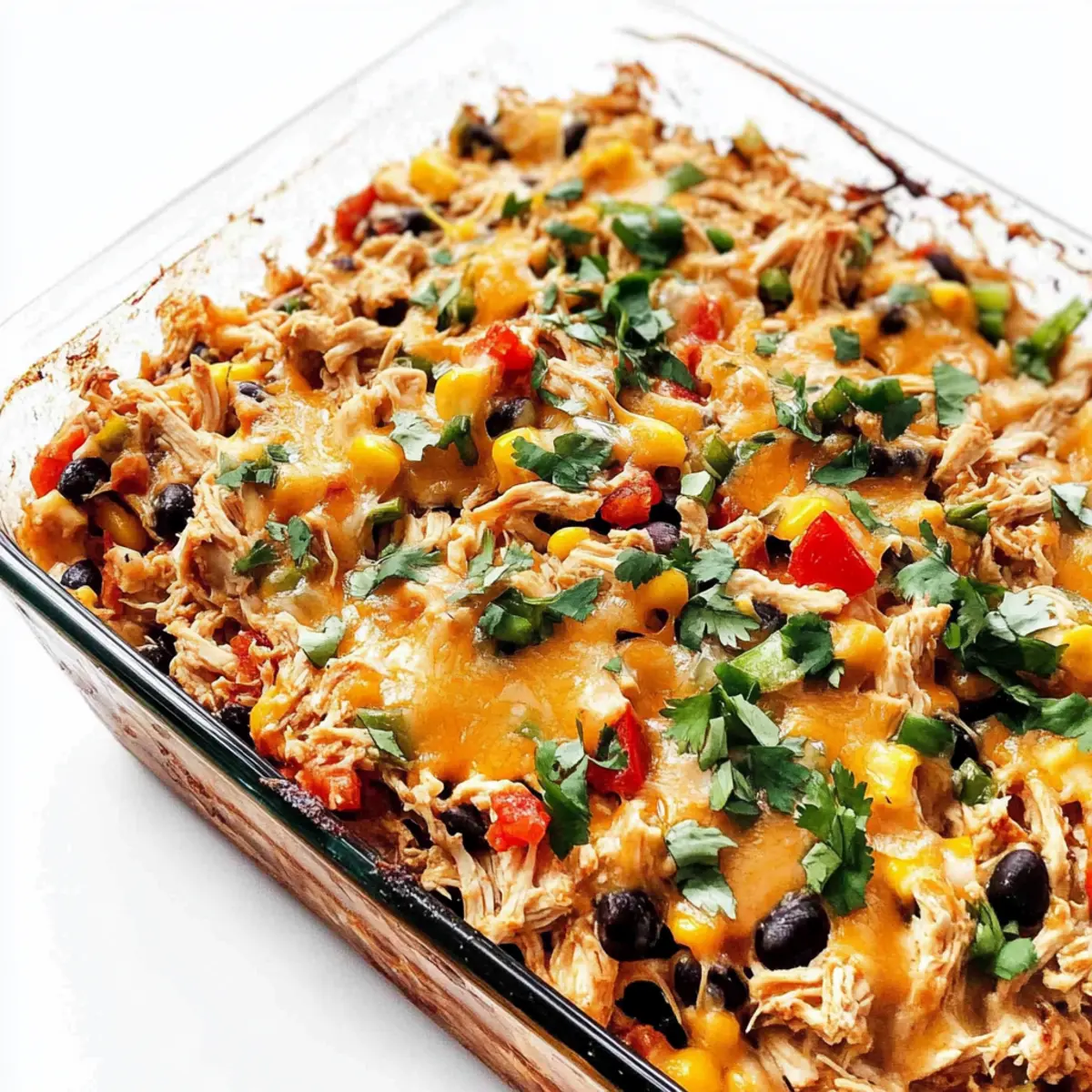 Chicken Burrito Casserole