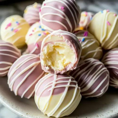 Banana Pudding Easter Truffles