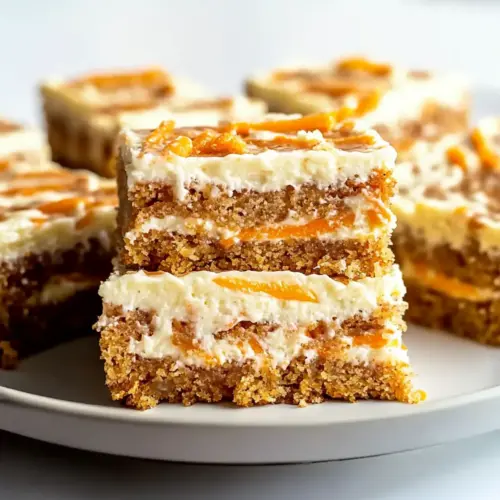 Tasty Carrot Cake Bars