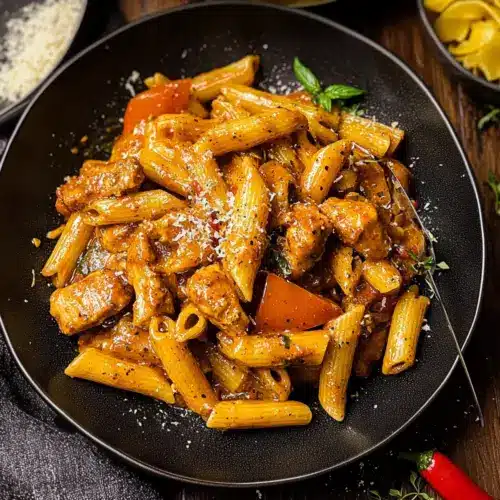 Authentic Jerk Chicken Rasta Pasta