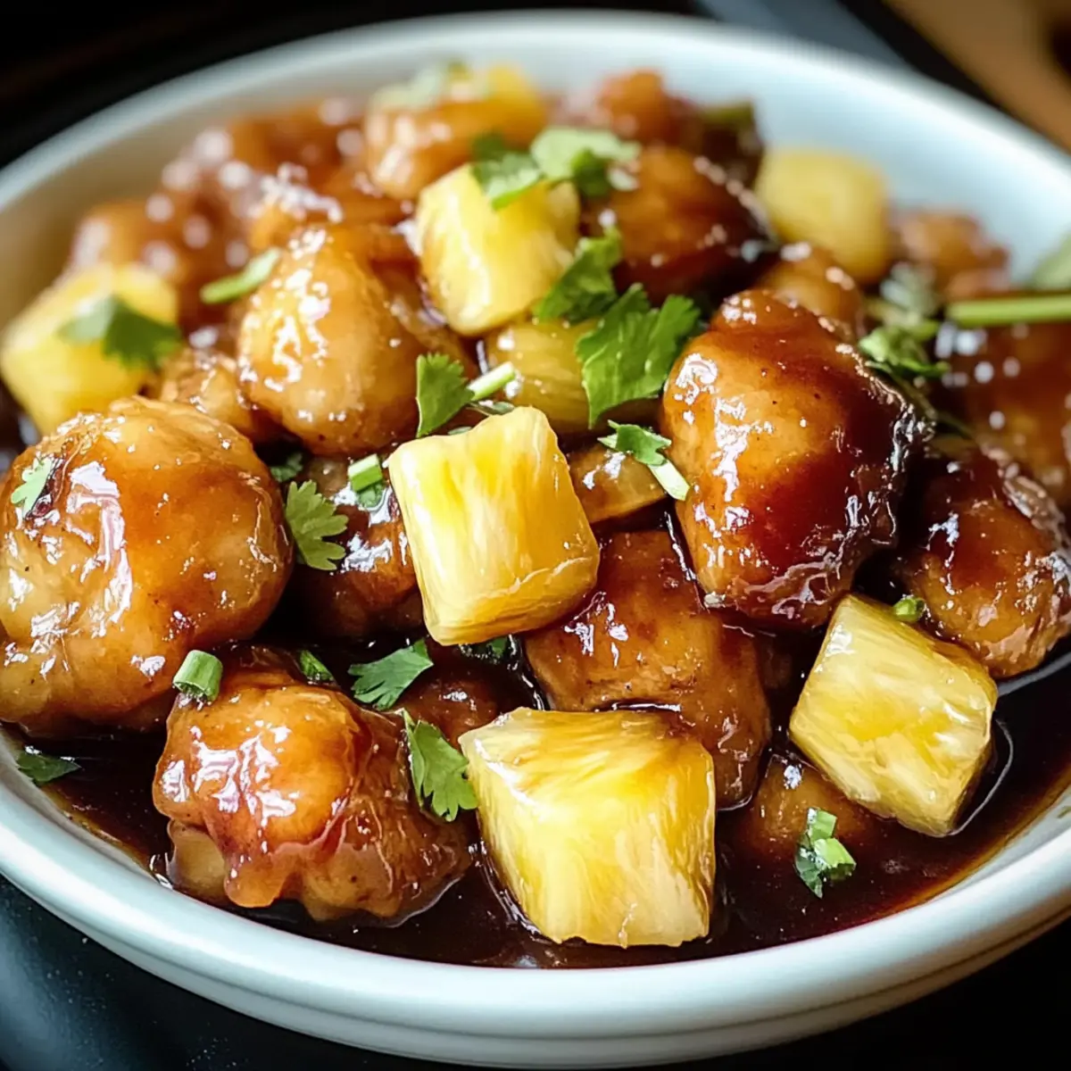 brown sugar pineapple chicken