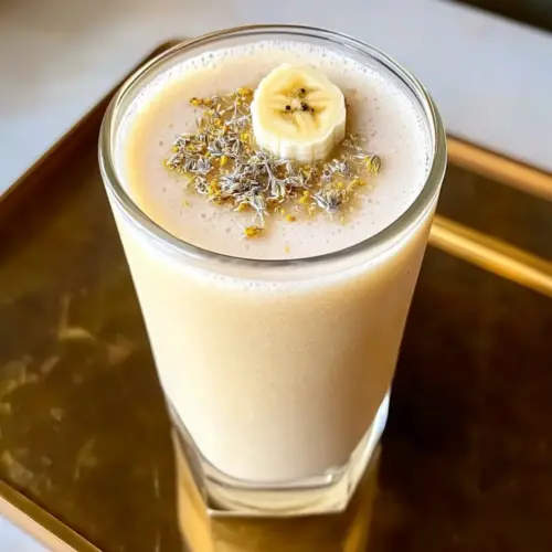 Banana Chamomile Tea Smoothie
