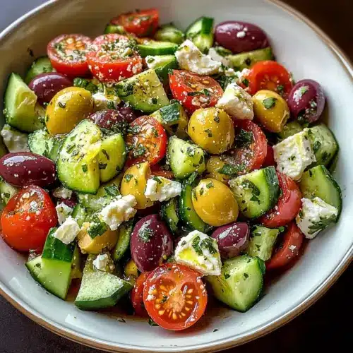Zesty Mediterranean Avocado Salad