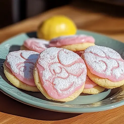 Pink Lemonade Cookies