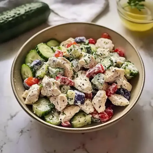 Mediterranean Chicken Salad