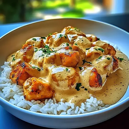 Smothered Chicken and Rice