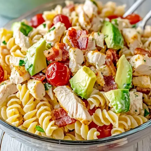 Chicken Club Pasta Salad