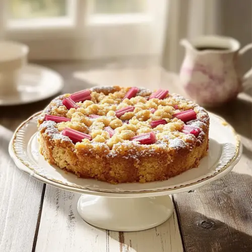 German Rhubarb Cake