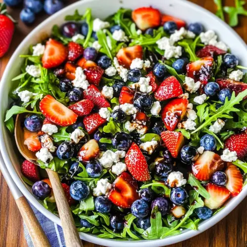 Arugula Salad with Berries