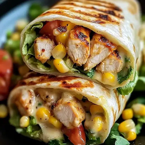 Southwest Grilled Chicken Wraps