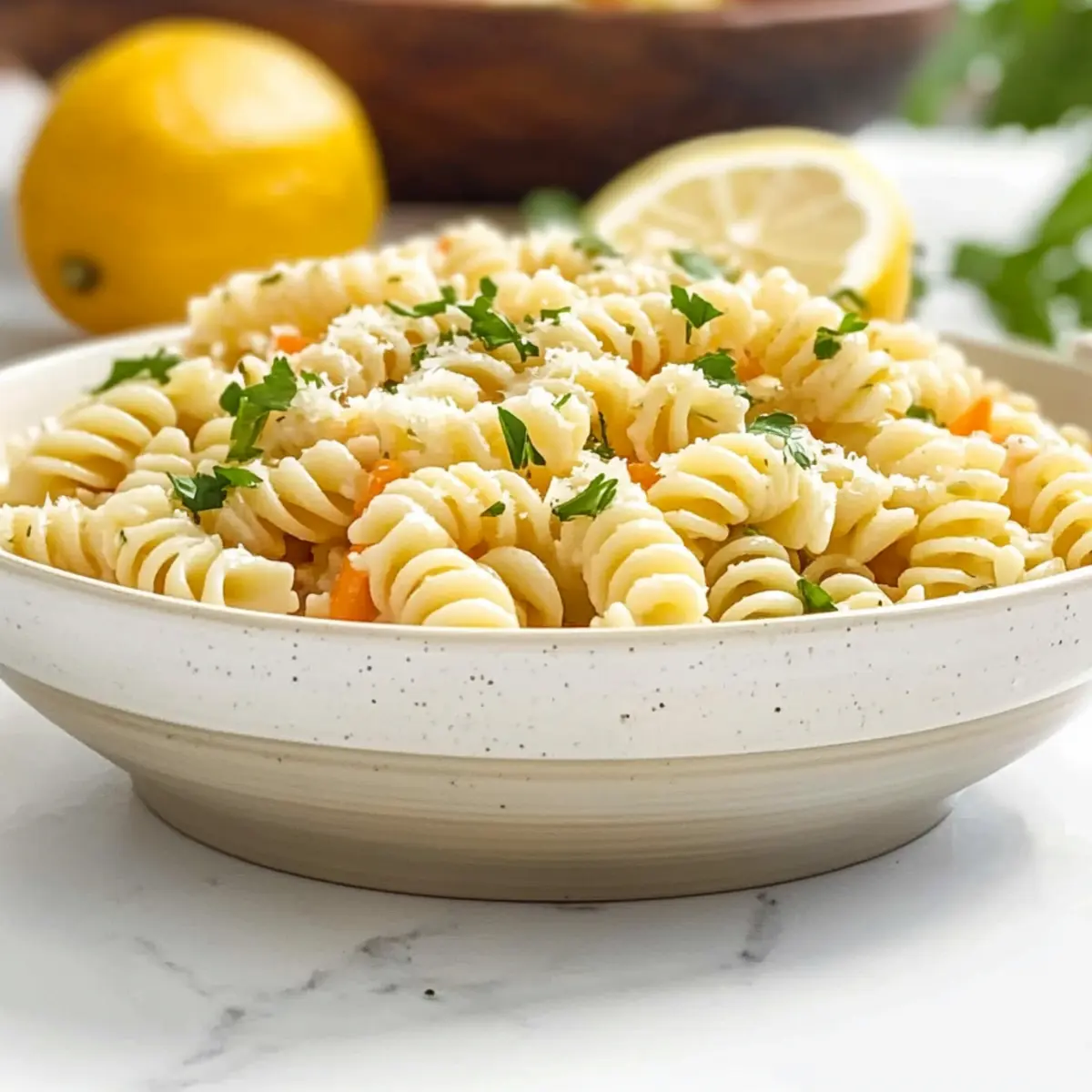 Lemon Parmesan Pasta Salad
