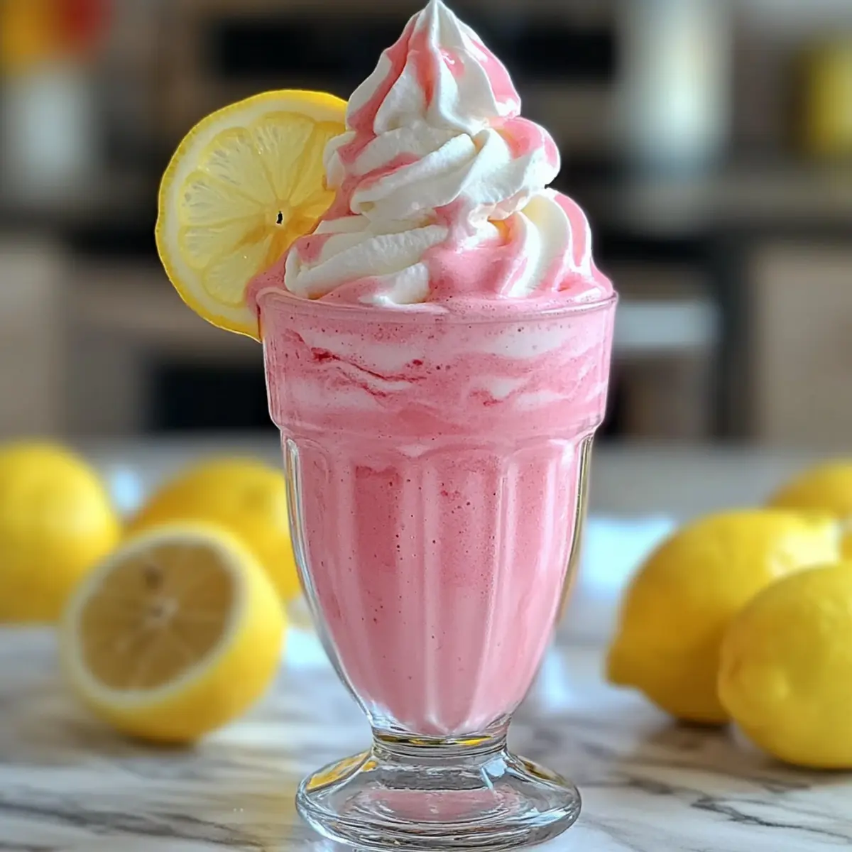 whipped Pink Lemonade