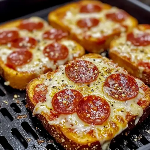 Texas Toast Pizza Air Fryer – Family Dinner Idea