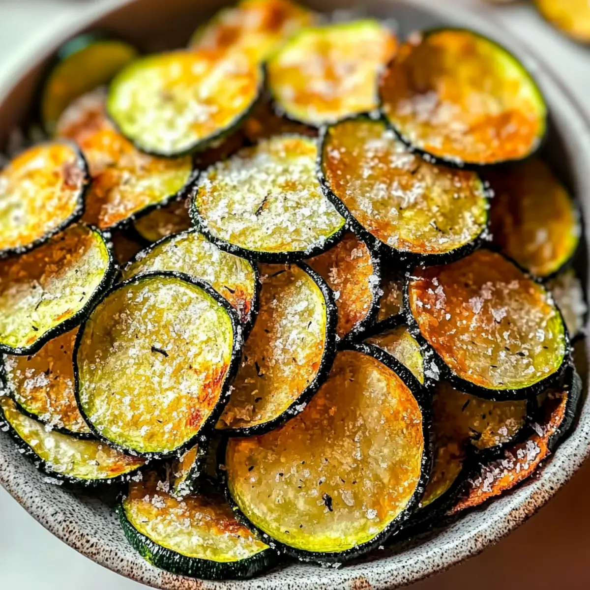 Crunchy Crispy Zucchini Chips – Guilt-Free Snack Delight