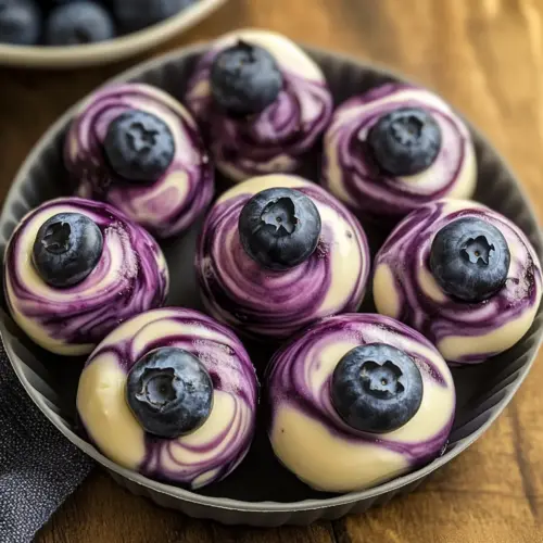 Blueberry Greek Yogurt Bites